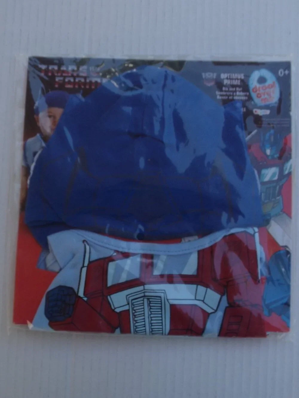 New Trans Formers Baby Bib Hat Costume Optimus Prime 0-12 Months